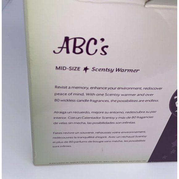 Scentsy ABC Teacher Warmer in box - Picture 11 of 13